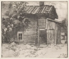 Gammal stuga