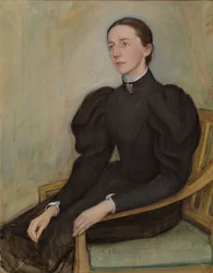 Porträtt av Mathilda Wrede