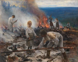 Under oket (Att bränna riset)