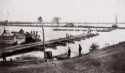 Pontonbron, 1861-65.