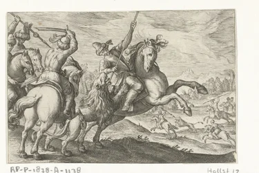 Lejonjakt Jaktscener (serietitel) Ikoner Venantum Art Varias Representantes (serietitel)