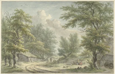 Landskap nära Eext, Drenthe