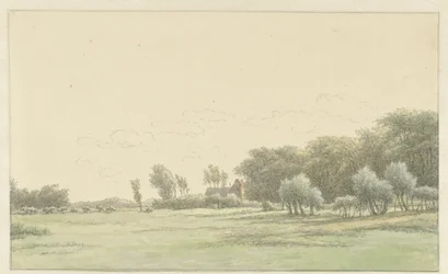 Landskap i närheten av Wageningen