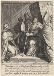 Thomas av Aquino vägrar att vara ärkebiskop av Neapel The Life of Saint Thomas Aquinas (serietitel)
