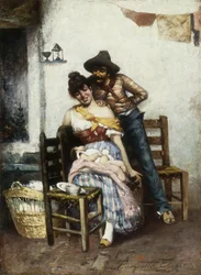 Den lyckliga familjen, 1860