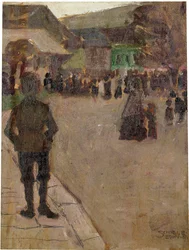 Före Leopoldidagen i Klosterneuburg, 1907