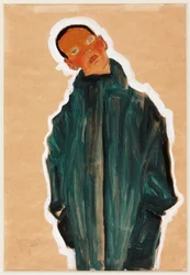 Pojke i grön rock, 1910