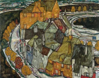 Crescent of Houses II Island Town, 1915