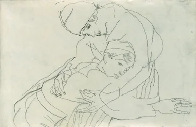 Omfamning, 1914