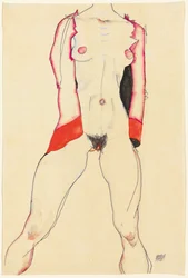 kvinnlig torso; Kvinnlig torso, 1913