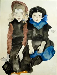 Ungar. Teckning av Egon Schiele (1890-1918)