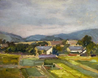 Landskap i norra Österrike, 1907