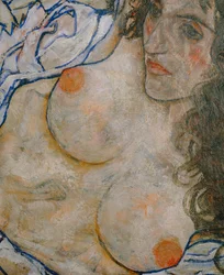 Liegende Frau (olja på duk)