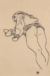 Ligger ner; Liegende, 1918