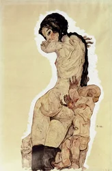 Mor och barn, 1910