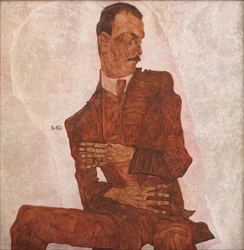 Porträtt av Arthur Roessler, 1910