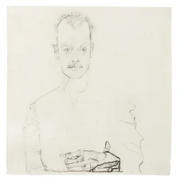 Porträtt av Arthur Roessler, 1910