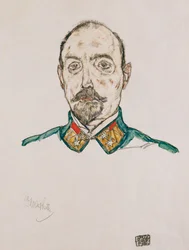 Porträtt av en förste officer, 1916