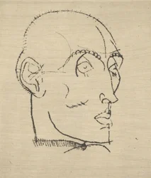 Porträtt av en man, 1914.