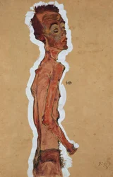 Självporträtt, 1910
