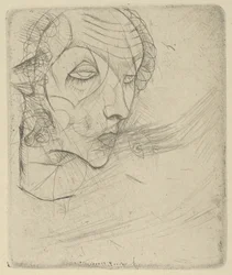 Självporträtt, 1914