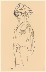 Stående pojke