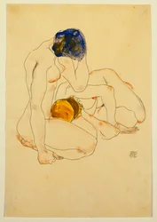 Två vänner, 1912