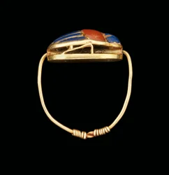 Scarab fingerring, Middle Kingdom