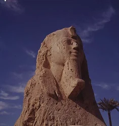 Sfinx i alabaster, Nya riket, troligen från Amenhotep II:s regeringstid, ca 1450-1425 f.Kr. (se även 59239)