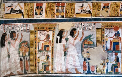 Egyptisk antikvitet: folk från Roys grav