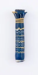 Flask, New Kingdom, ca 1400-1300 f.Kr. (glas)