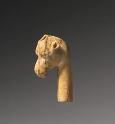 Giraffhuvud, ca 1540-1296 f.Kr