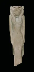 Gudinnan Sakhmet (fajans)
