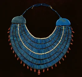 Ousekh halsband, New Kingdom (fajans)