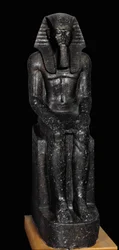 Dioritstaty av farao Ramses II ...