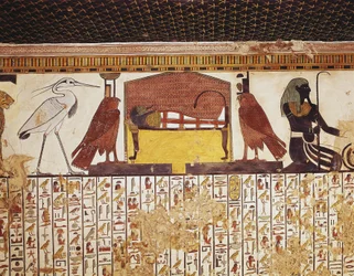 Egypten, Luxor, Forntida Thebe, Valley of Queens, Nefertaris grav