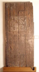 Trädörr från Khonsuhotep New Kingdoms grav, ca 1285 f.Kr. (trä)