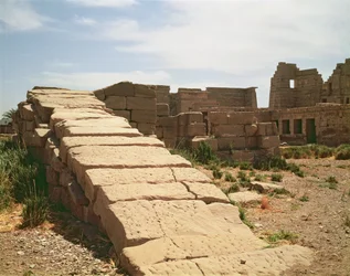 Nilometer, från Ramses III:s bårhustemplet (ca 1184-1153 f.Kr.) Nya kungariket