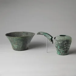 Ewer och bassäng (koppar)