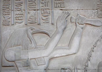Thot, Kom Ombo-templet (relief)