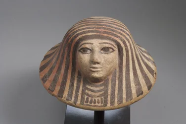 Canopic burklock, New Kingdom (terrakotta)