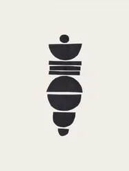 Minimalistiska abstrakta former