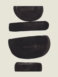 Modern abstrakt balans