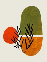 Livfull botanisk abstraktion