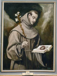 Sankt Antonius av Padua (målning på duk)