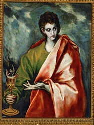 Saint John Evangelist (målning på duk)