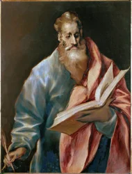 Sankt Simon, apostel (målning på duk)