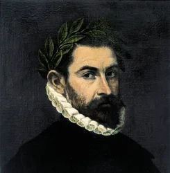 Alonso de Ercilla y Zuniga, målning av El Greco