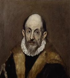 Porträtt av en gammal man, ca. 1595-1600.