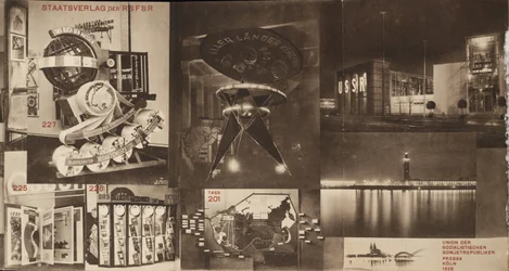 Sovjetunionen. Katalog över den sovjetiska paviljongen på den internationella pressutställningen, Köln, 1928